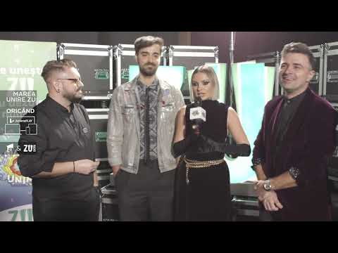 Interviu Alexandra Stan, Cornel Ilie și Liviu Teodorescu după Marea Unire ZU!