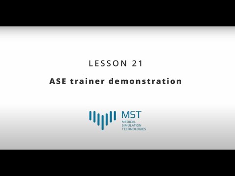 MST Masterclass - Lesson 21 - ASE trainer demonstration