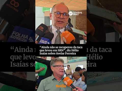 “Ainda não se recuperou da taca que levou em SRN”, diz Hélio Isaías sobre Avelar Ferreira
