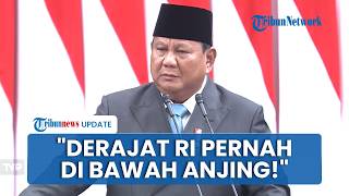 Prabowo Tuding-tuding Ungkit Penjajahan: Indonesia Pernah Dipandang Lebih Rendah dari Anjing