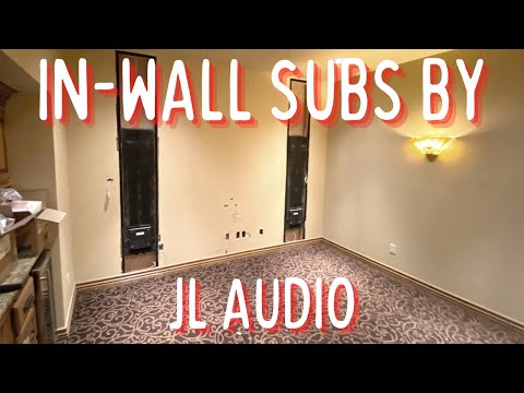Taking this above and beyond with JL Audio In-wall subs!