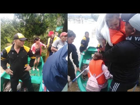 Rescatan a más de 140 personas en Sagua de Tánamo tras crecida de río por el huracán Melissa