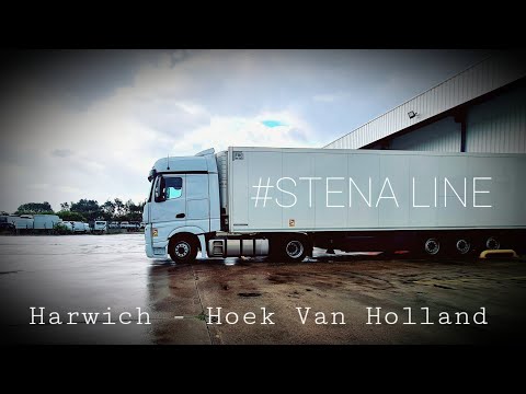 ORYGINALNY ON - Przeprawa promowa jak u mnie to wygląda? STENA BRITANICA ! Promem do Holandii !