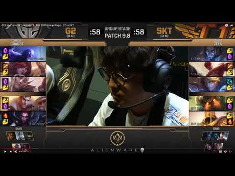 Vod Review - G2 vs SKT G1 MSI 2019