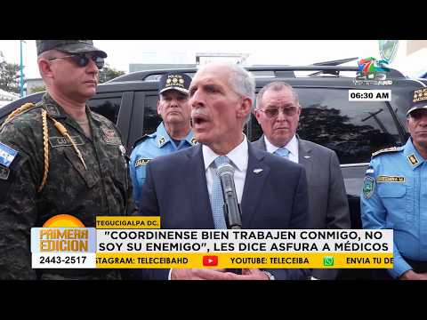 Asfura a médicos: No soy su enemigo