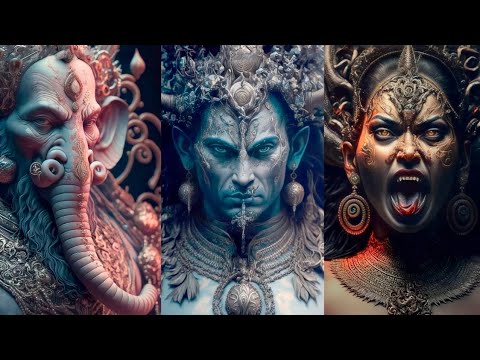 ॐINDIAN GODSॐ [2023] PROGRESSIVE/MELODIC TECHNO/DEEP MANTRA ETHNIC MIX - Artyॐ