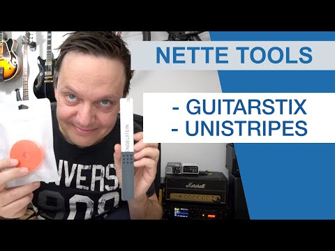 Nützliche Tools: Guitarstix und Unistripes abreißbares Klettband