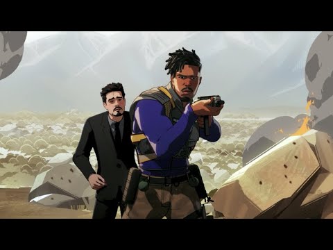 Killmonger saves Tony Stark - scene | What If...? | 1x05 | Disney+