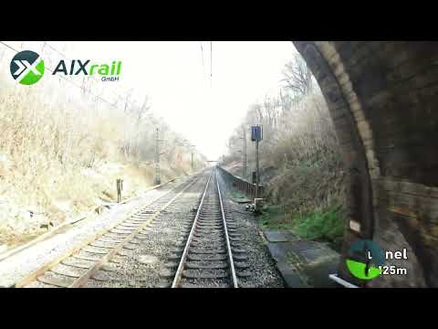 [Cabview] Aachen Hbf via Köln Hbf nach Düsseldorf Reisholz Gbf [4KUHD60FPS] [O-Ton] BR218 [AIXrail]
