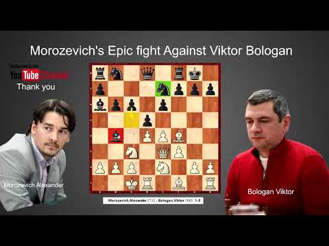 Alexander Morozevich: I want to bring excitement back to chess - game Morozevich - Bologan