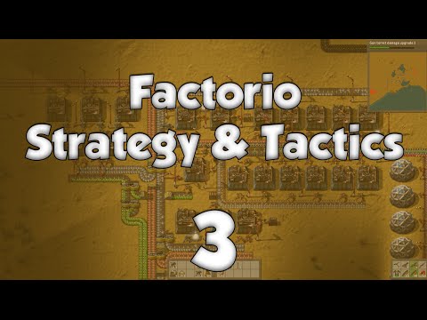 Factorio Strategy & Tactics 3: Biter no biting!