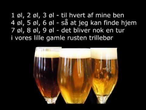 En øl, to øl, tre øl...
