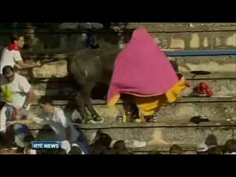 Raging Bull: Bull fighting goes wrong in Spain