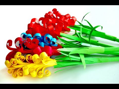 How to make a paper flowers Video