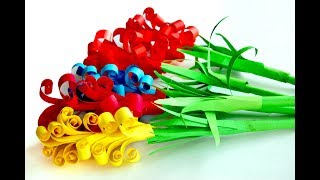 How to make a paper flowers