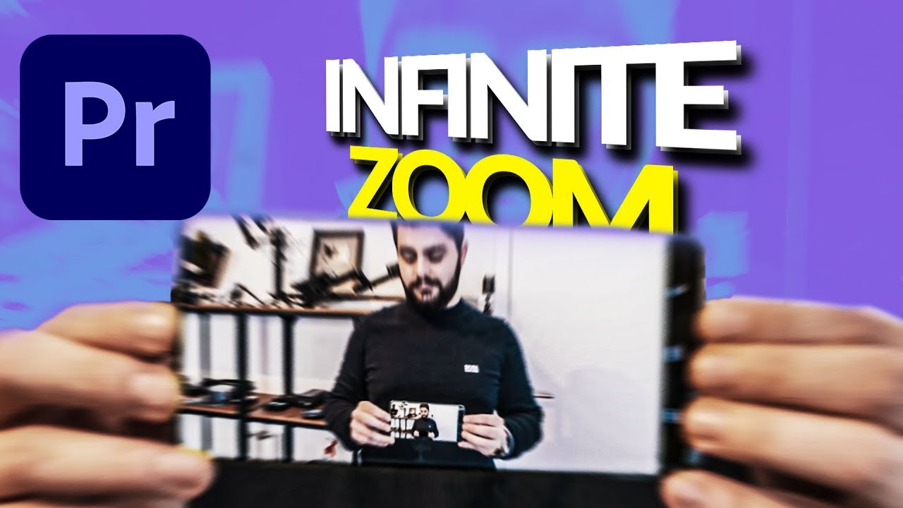 CRAZY INFINITE ZOOM Through Screen in Premiere Pro Tutorial
