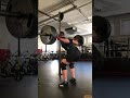 tomigains Squats 180Kgx5 training footage