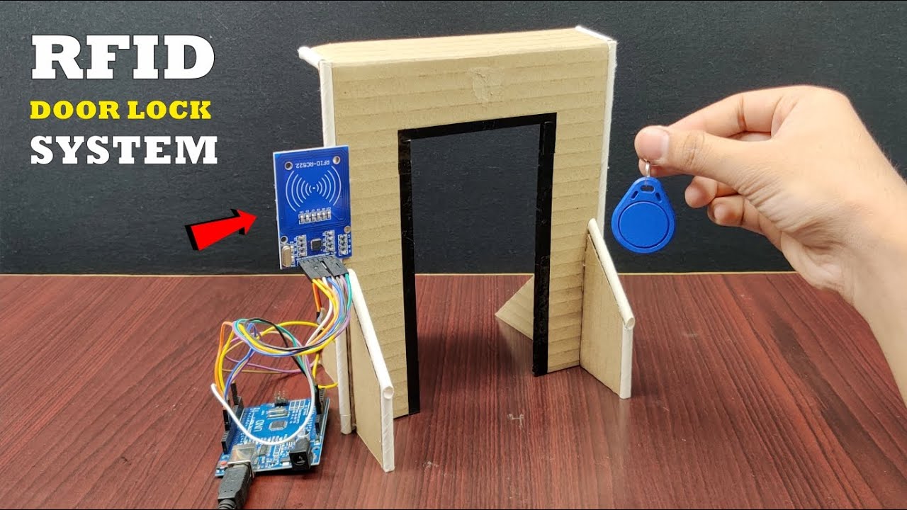 RFID Door Lock Access Control System| How To Make An RFID Door Lock System Using Arduino #arduino