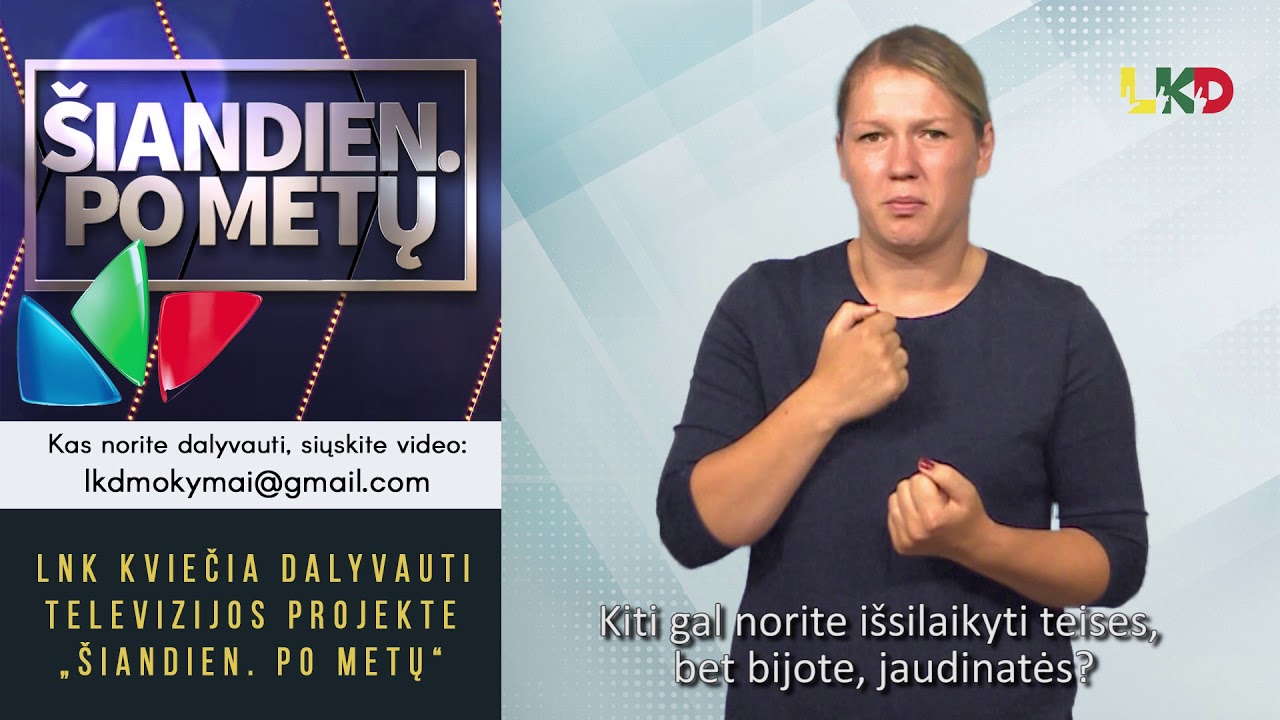 LNK kviečia dalyvauti TV projekte „Šiandien. Po metų“