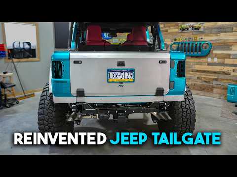 Brand NEW Jeep Wrangler Tailgate!