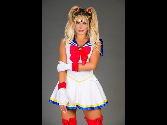 Vídeo relacionado con Disfraz sexy para mujer, cosplay, colegiala, sailor moon, sin mangas, vestido elástico con lazos, anime, marinero, disfraz, Kawaii College, JK, traje de dulce, vestido plisado, camisón para Halloween,