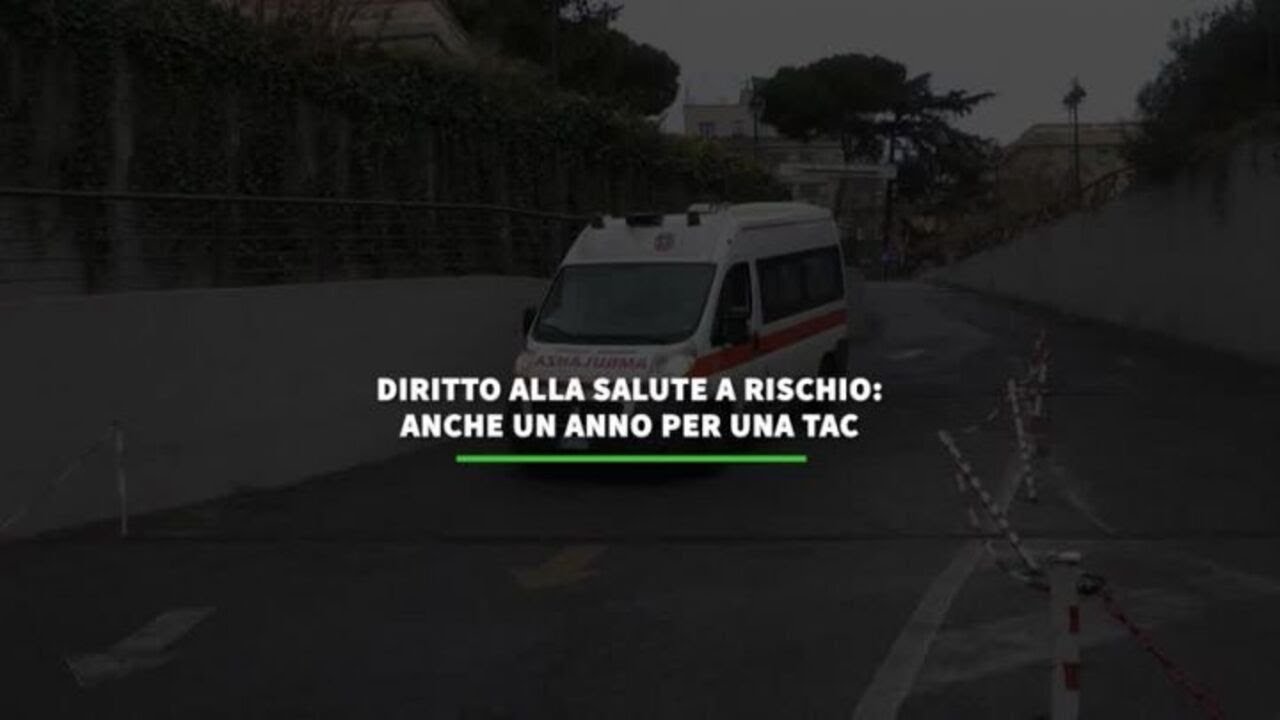 Diritto alla salute a rischio, anche un anno per una tac