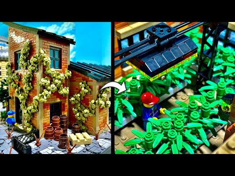 Illegale Aktivitäten in der alten Fabrik... - Bau einer Lego Stadt Teil 296.