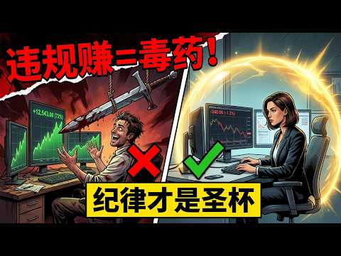 &ldquo;违规赚钱是失败，守纪律亏损是成功！&rdquo;看透这条反人性铁律，彻底告别被收割的命运！