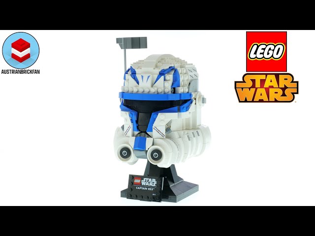 Vídeo relacionado con LEGO 75349 Star Wars Captain Rex Helmet Set, The Clone Wars Collectible for Adults, 2023 Series Model Collection, Memorabilia Gift Idea for Him or Her