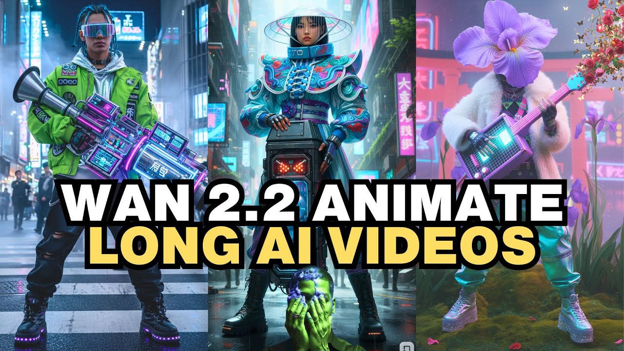 WAN 2.2 Animate ComfyUI Create Realistic Motion from Any Image (GGUF)