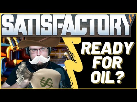 🛢🏭Satisfactory Game - Ready for Oil?🛢🏭 - Tips & Tricks for your FIRST oil factory!