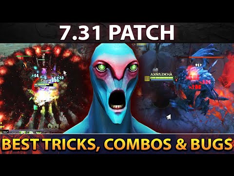 MOST OP, BROKEN & IMBA COMBOS & BUGS, BEST TRICKS & TIPS 7.31 PATCH Dota 2 Part 2