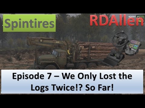Spintires - Plains Map E7 - Only Lost the Load Twice! So Far!