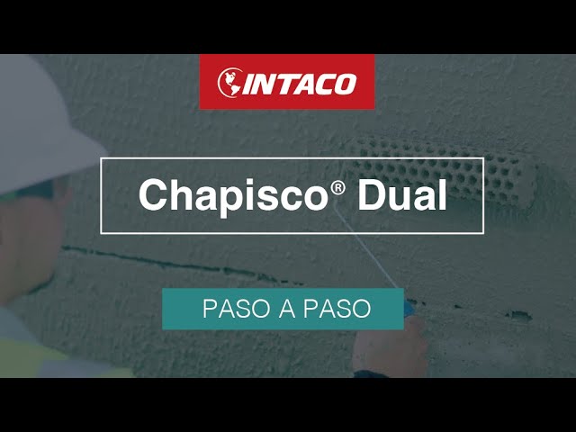Paso a paso Chapisco Dual