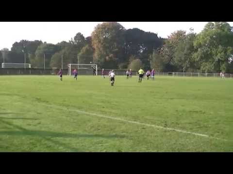 Alphense Boys E-Top Alkmania D1 doelpunt Sem 1-0