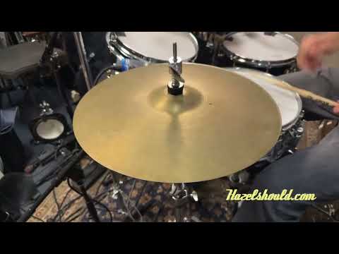Rare Vintage Paiste Pre Serial 602 THIN Hihats 14” REAL DEAL! Only 818 922 g Don’t Pay $800!! image 7