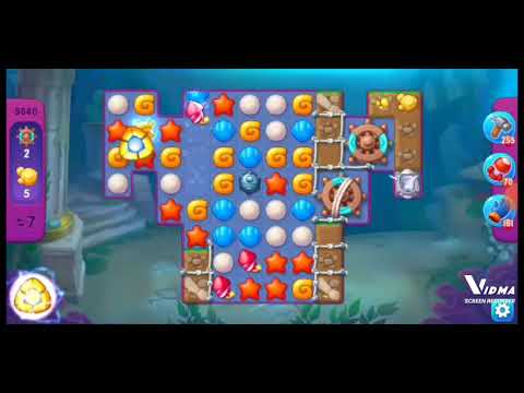 Fishdom. 9640 super hard level no boosters and diamonds. 14 moves