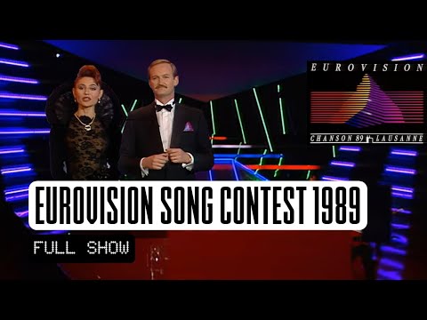 EUROVISION SONG CONTEST 1989 FULL SHOW #EUROVISION - NEW GRAPHICS