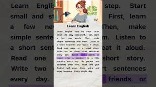 Learn English 📚📝 | English Reading and Listening Practice #englishforbeginners #englishlanguage
