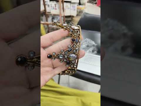 Gold Crown Cake Topper