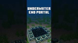 [マイクラ]水中エンドポータル[Minecraft]