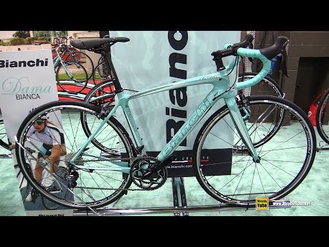 2017 Bianchi Intenso Dama Bianca Road Bike - Walkaround - 2016 Interbike Las Vegas