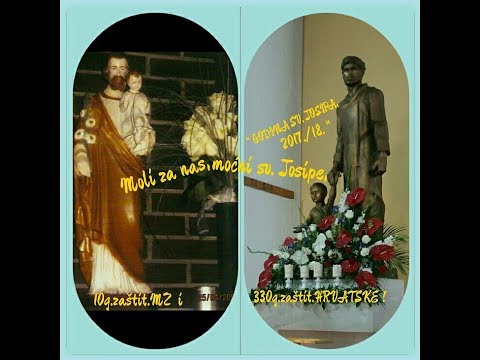 Krunica Sv. Josipa uz razmatranja mons. Antuna Sentea ml. i Litanije