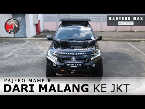 PAJERO MAMPIR DARI MALANG KE JKT (PIAK, YAKIMA, WARN, RIGID, PROFENDER, KMC, SUPERPRO)