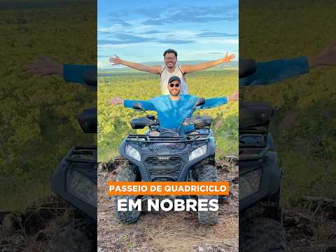 Passeio de quadriciclo em Nobres - MT com a @remdiversaosobrerodas 🏍️💨