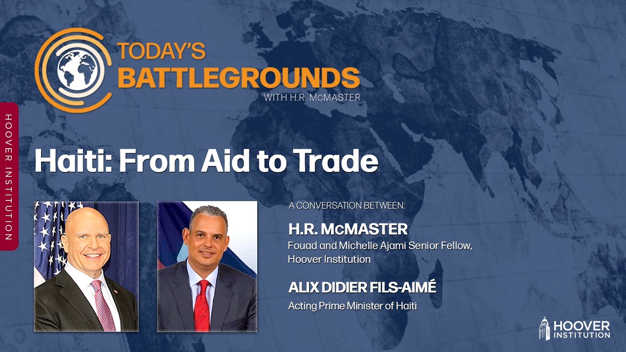 Haiti: From Aid to Trade with Prime Minister Alix Didier Fils-Aimé