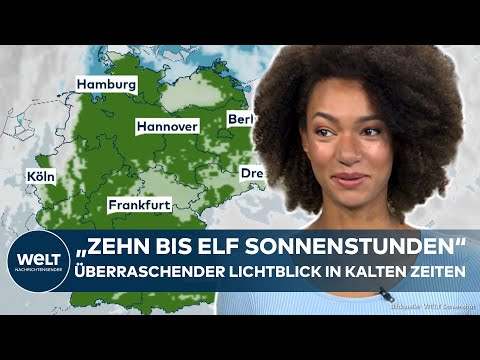 WETTER IN DEUTSCHLAND: Überraschender Lichtblick in kalten Zeiten! Bis zu elf Stunden Sonne