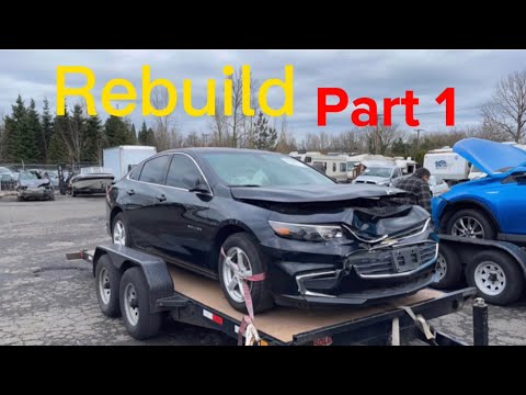 Thumbnail for 2017 Chevy Malibu Rebuild (Part 1) by Car