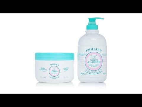 Perlier White Almond Absolute Comfort 2piece Bath and Bo...