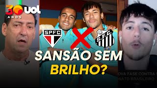 SANTOS X SÃO PAULO TEM ESTRELAS FORA DOS 11 INICIAIS; LUCAS RENOVA? NEYMAR VOLTA QUANDO?